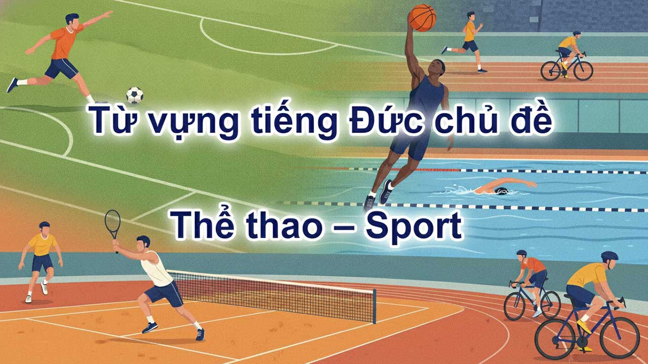 Từ vựng tiếng Đức chủ đề Thể thao