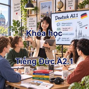 Lớp Khóa học tiếng Đức A2.1