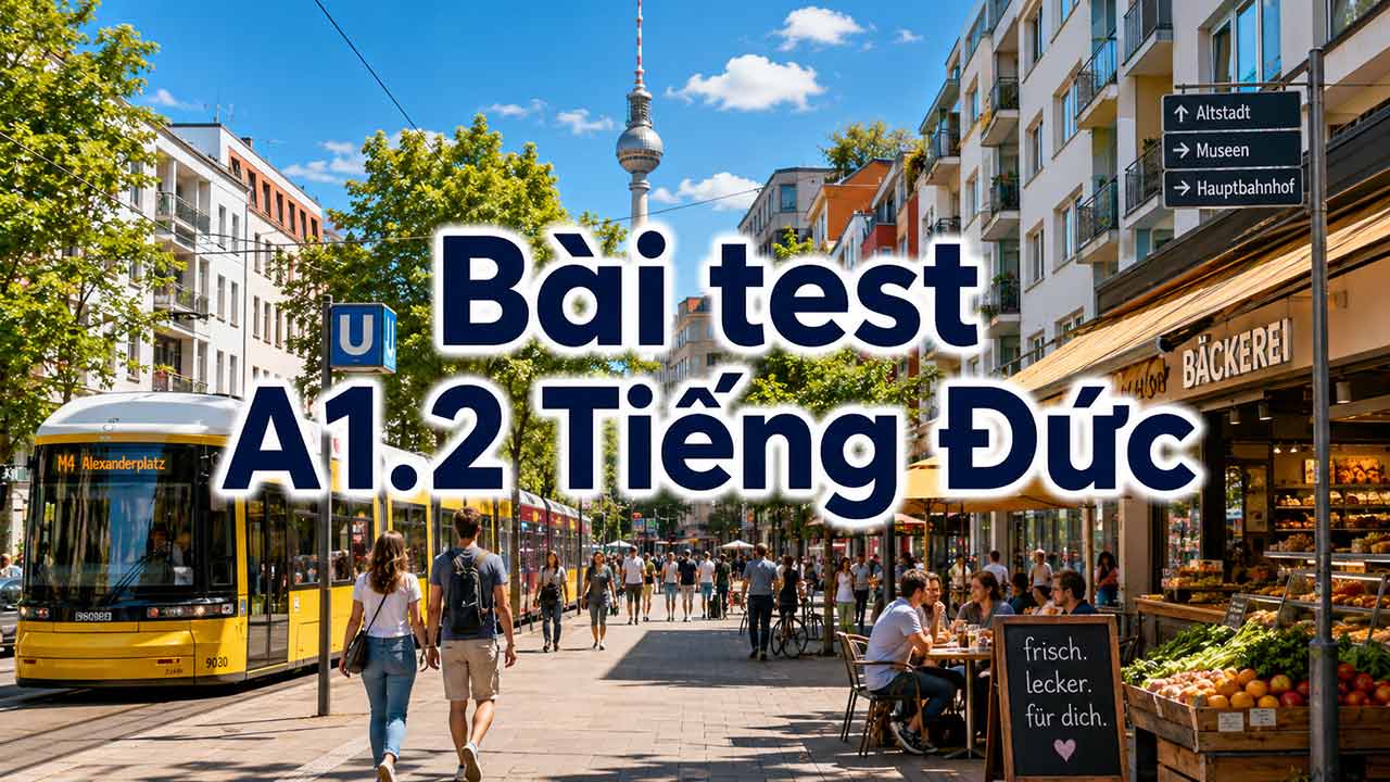 Bài test A1.2 Tiếng Đức