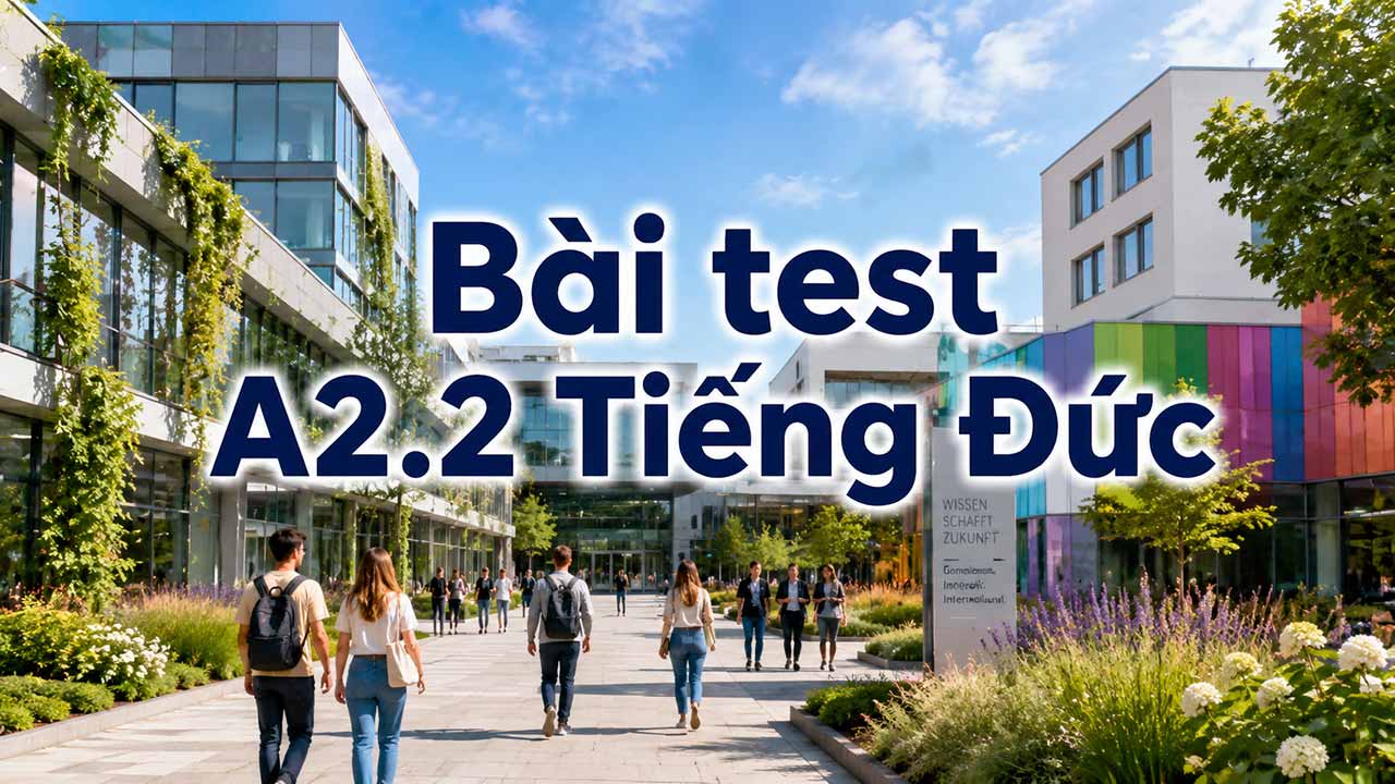 Bài test A2.2 Tiếng Đức
