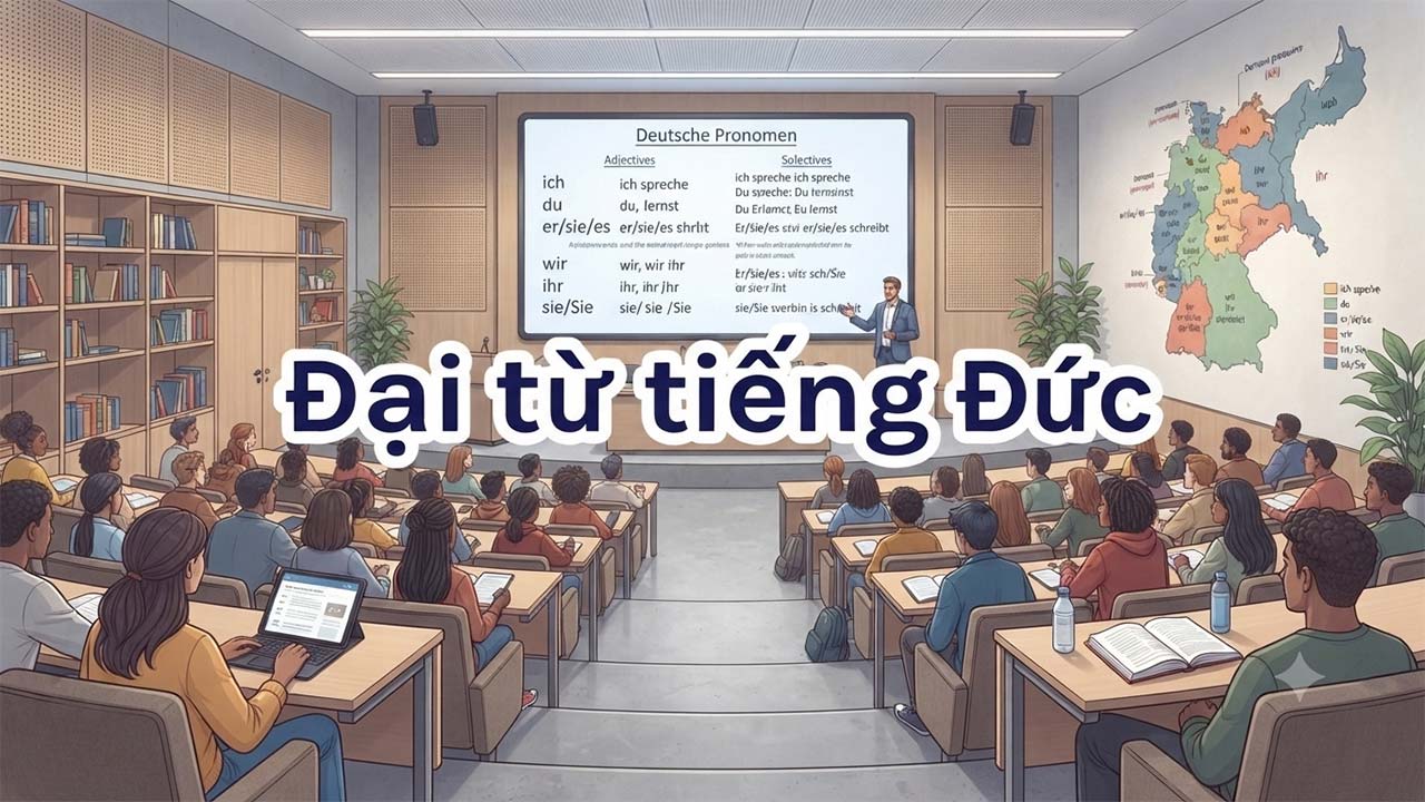 Đại từ tiếng Đức: đầy đủ các loại từ A1 đến B2 kèm ví dụ dễ hiểu