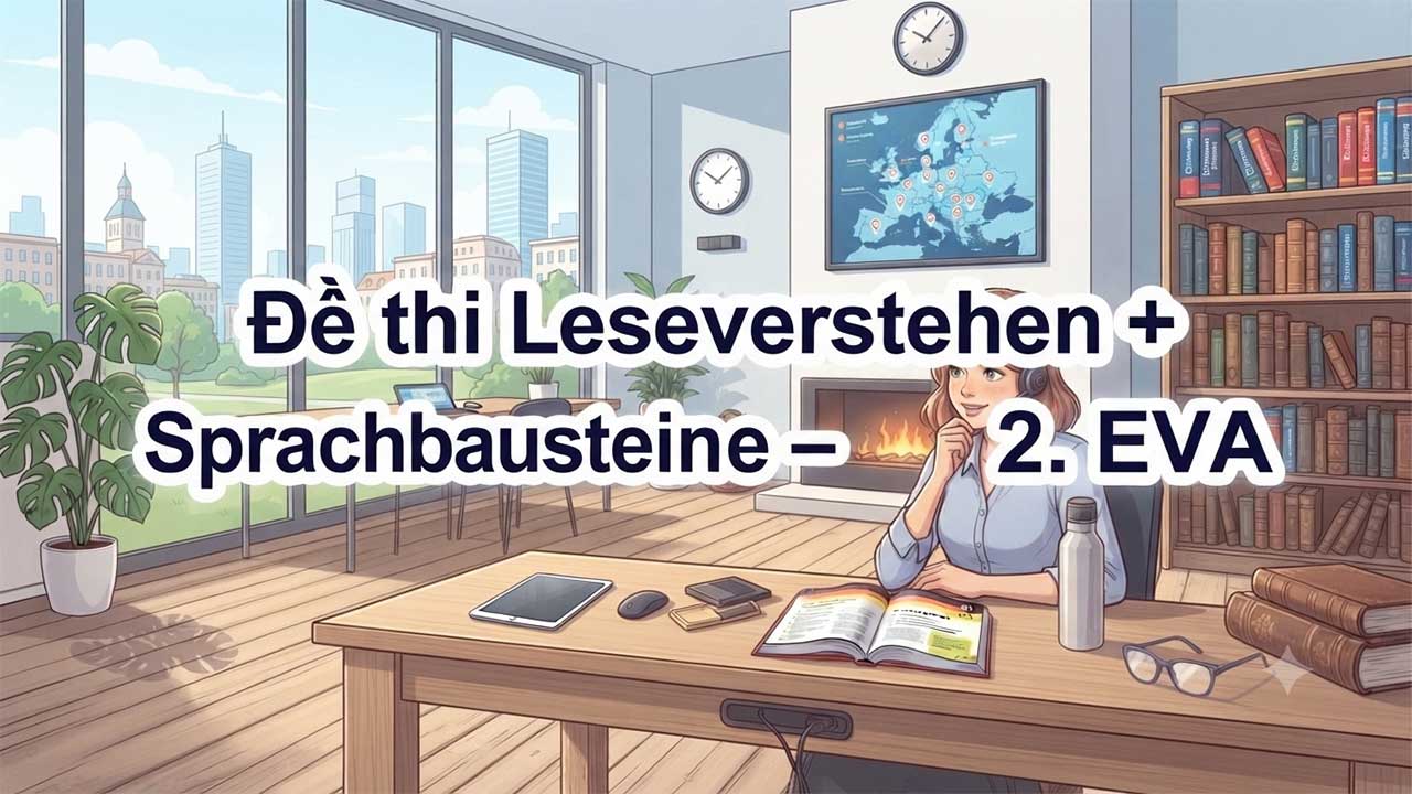 Đề thi Leseverstehen + Sprachbausteine – 2. EVA