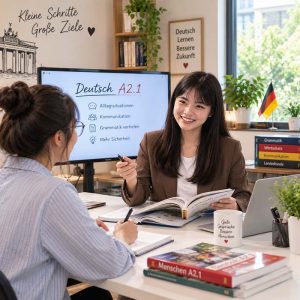 Khóa học tiếng Đức A2.1 học 1 kèm 1