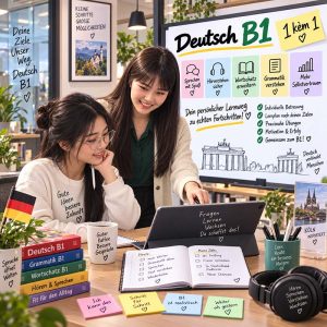 Khóa học tiếng Đức B1 học 1 kèm 1